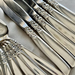Vintage South Seas Community Silverplate Flatware Set (47 items) – Full Set for 6 Persons (Mid-Century) bild 1