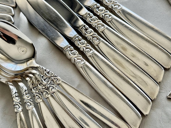 Vintage South Seas Community Silverplate Flatware Set (47 items) – Full Set for 6 Persons (Mid-Century)