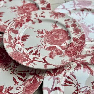 New Vintage Style Transferware - Dinner Plates 11” - Royal Stafford England bild 9