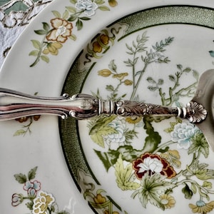 Antique WMF German Silverplate Cake Server – Ornate Engraved Serving Slice Bild 9