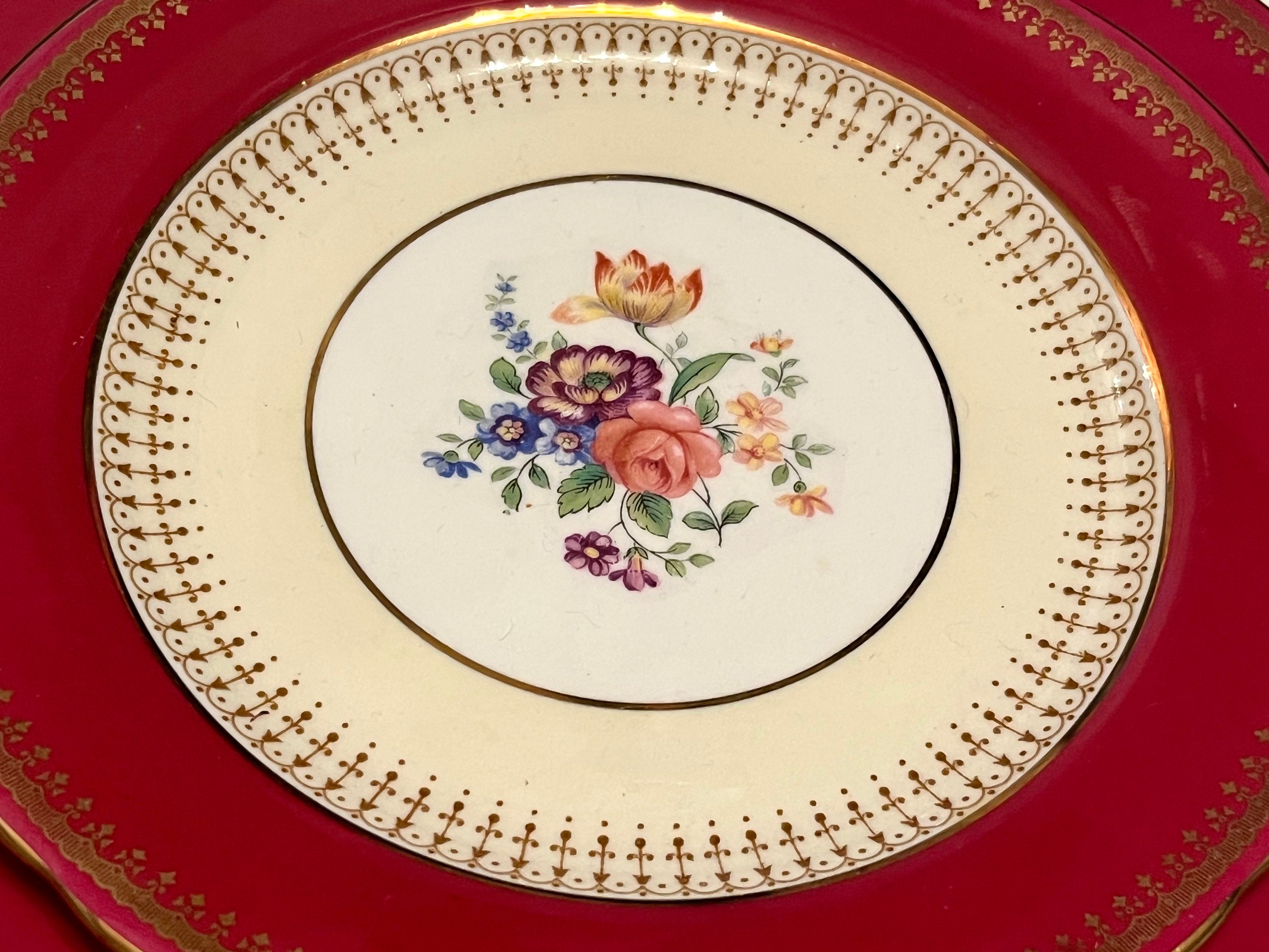 Dinner Set for 8 Persons HATFIELD Aynsley England Etsy