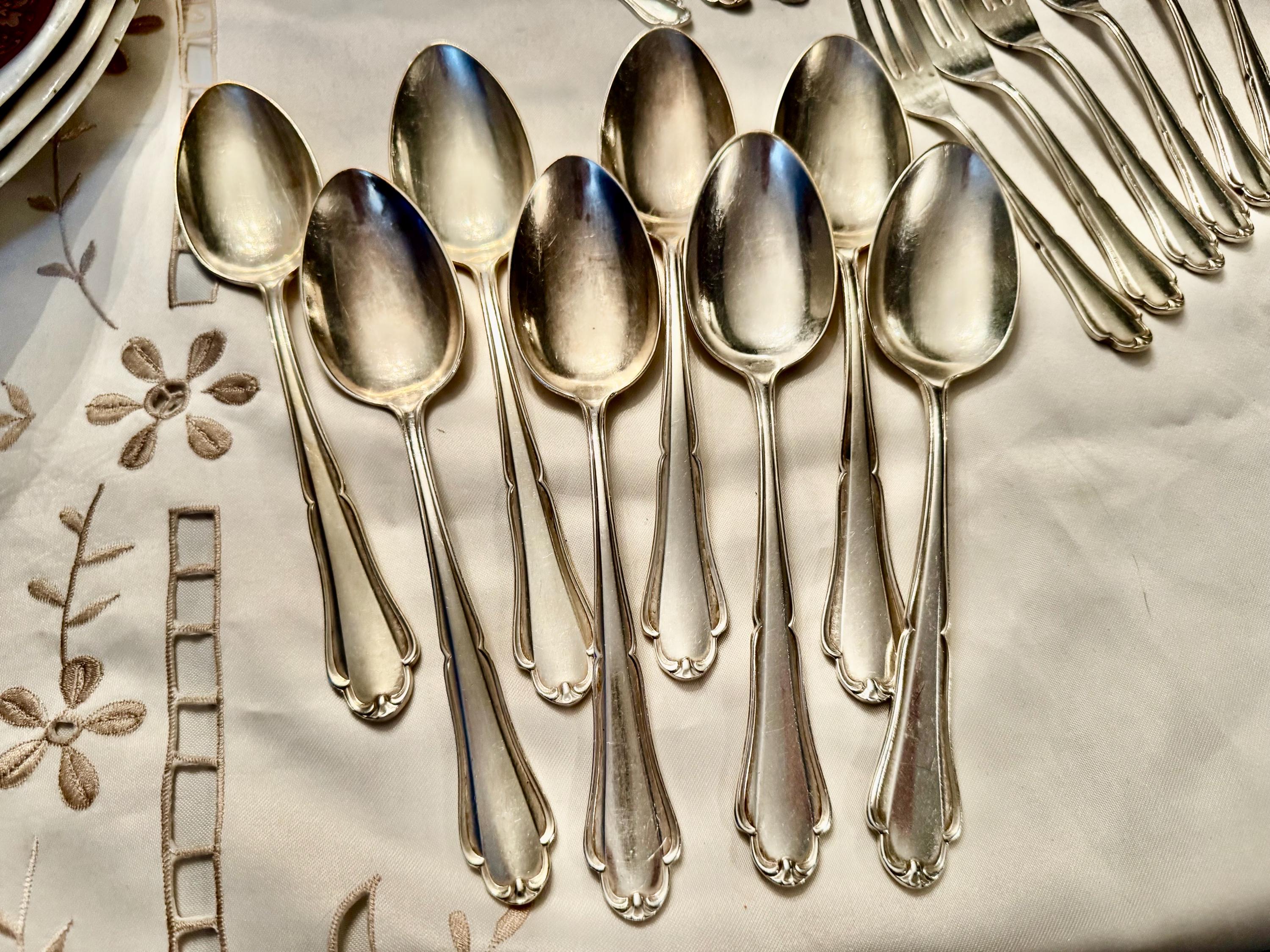 Vintage Martin Silverplate Flatware – German Origin – Multiple Set Options Available
