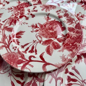 New Vintage Style Transferware - Dinner Plates 11” - Royal Stafford England bild 5