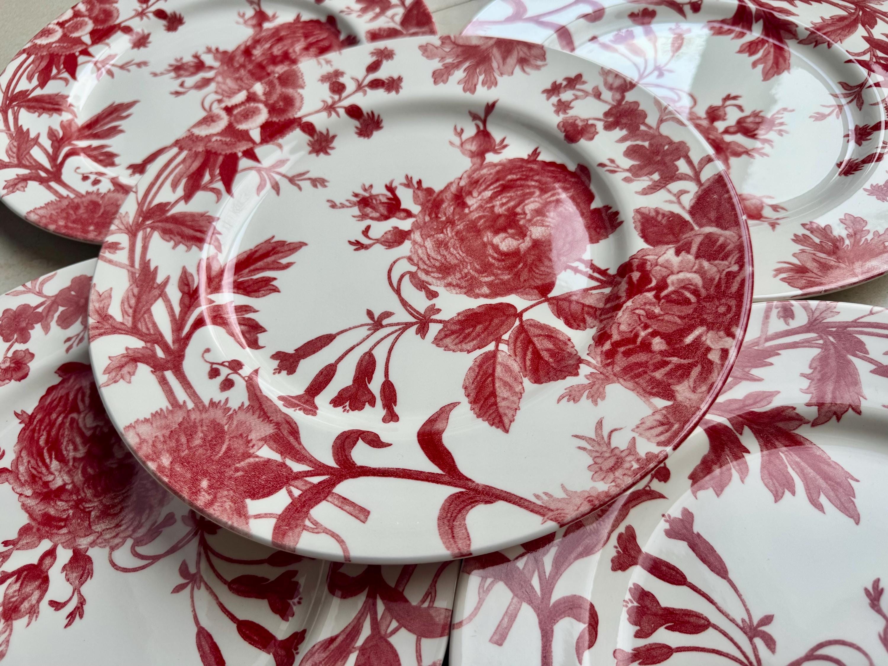 New Vintage Style Transferware - Dinner Plates 11” - Royal Stafford England