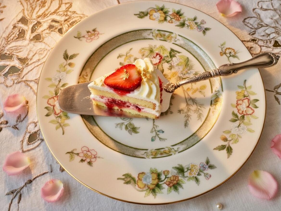 Antique WMF German Silverplate Cake Server – Ornate Engraved Serving Slice