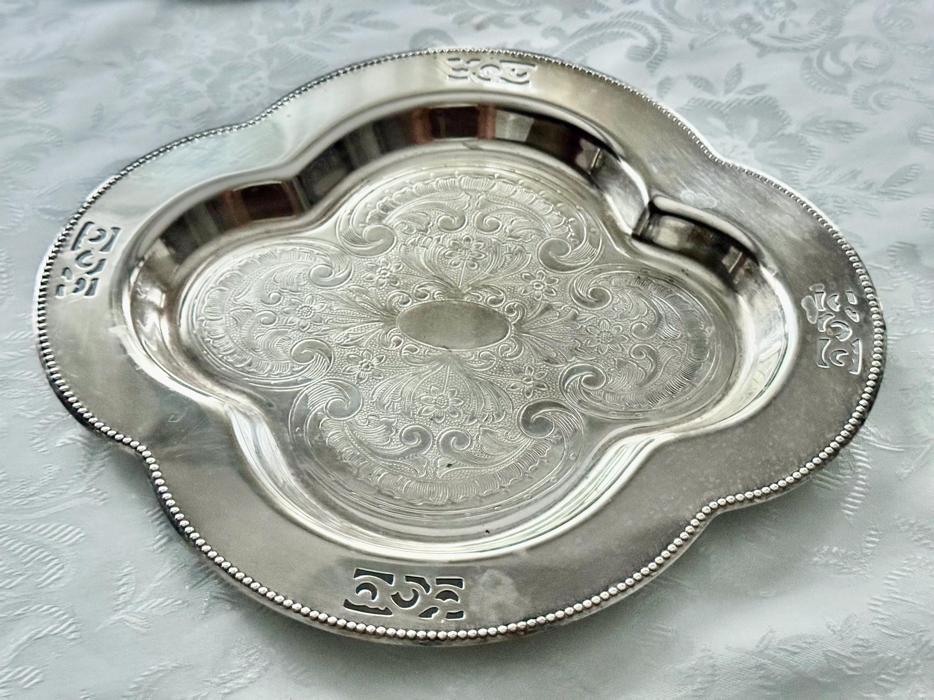 Vintage Canadian Silverplated Perforated Trays – Variety of Designs – Made in Canada – Sold Individually