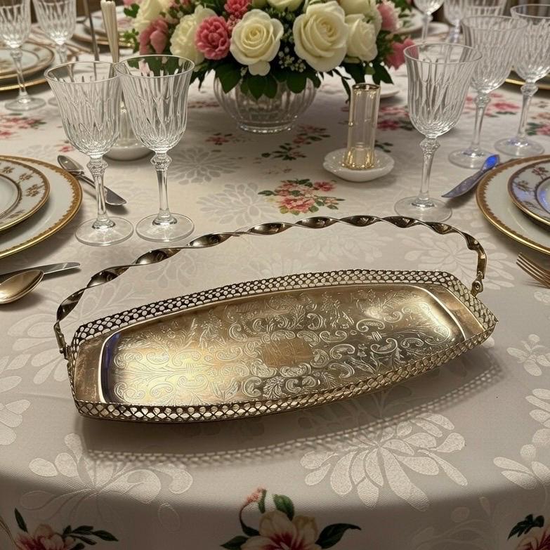 Vintage Mayell Silver Plated Baskets – EP Steel – Made in England