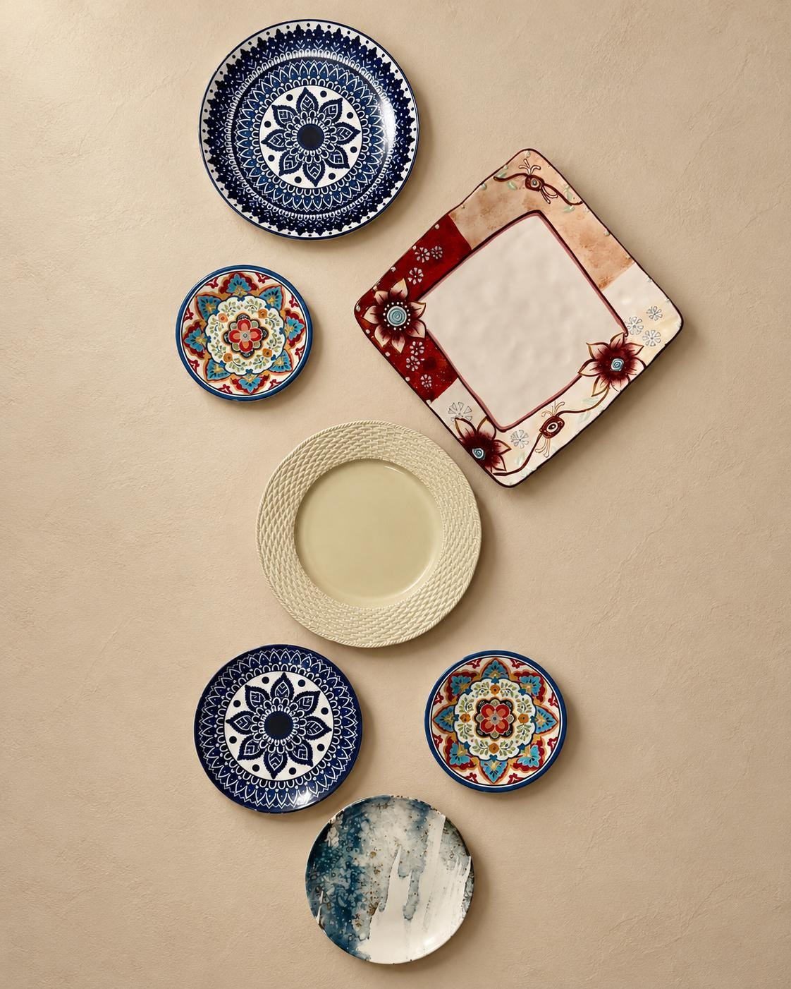 Set C — 7 Plates