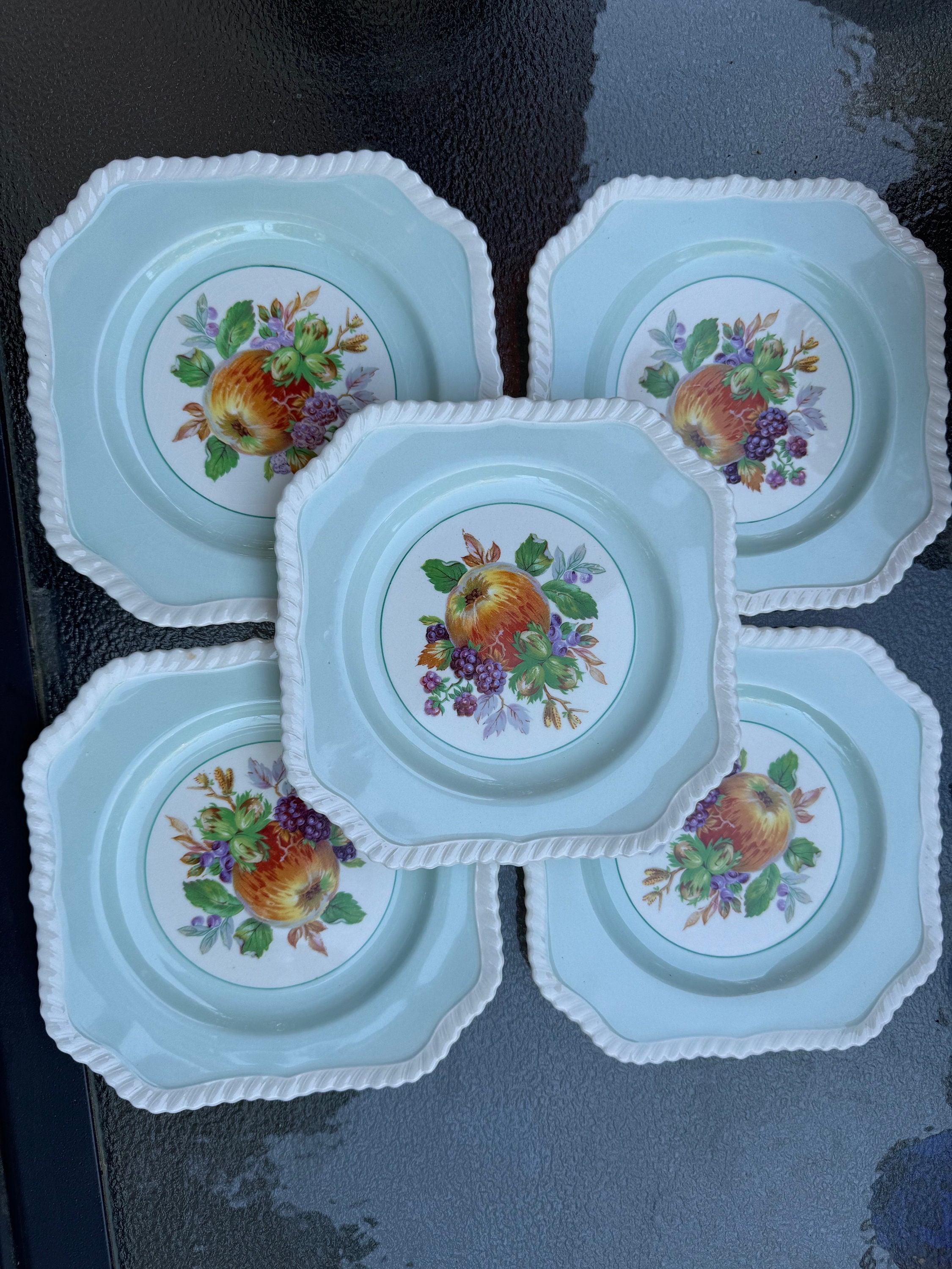 Vintage California by JOHNSON BROTHERS Dinner and Luncheon Plates - 6 of each