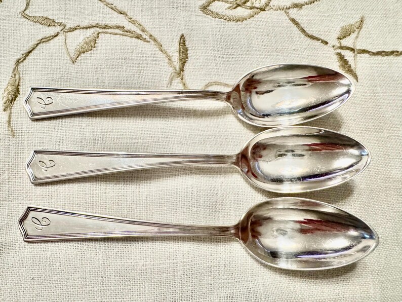 Antique & Vintage Sterling Silver Tea or Coffee Spoons – Sold Individually or in Sets 画像 18