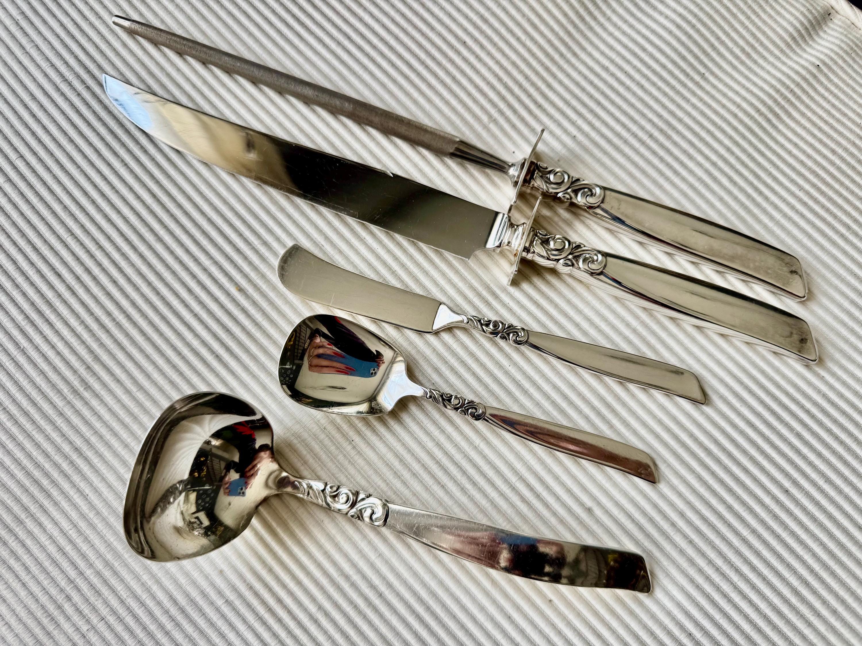 Vintage South Seas Community Silverplate Flatware Set (47 items) – Full Set for 6 Persons (Mid-Century)