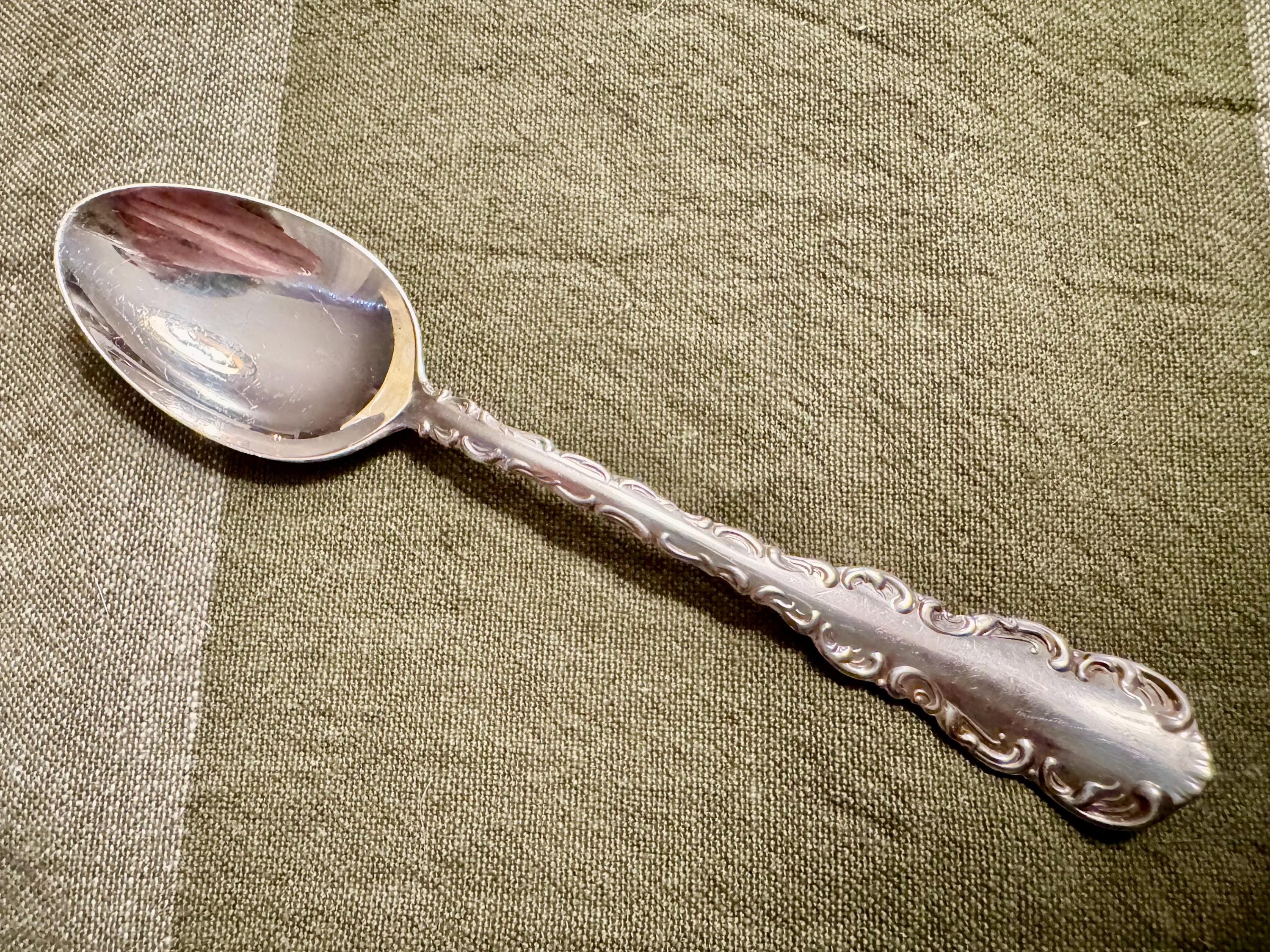 Vintage Birks Sterling Silver “Louis XV” Teaspoon – 5 3/8” – Sold Individually