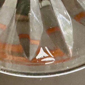 Pair of Vintage Cut Crystal Candlesticks – Likely Waterford bild 9