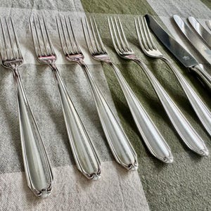Vintage German Silverplate Flatware Set for 6 – Pierre Alain Box image 6