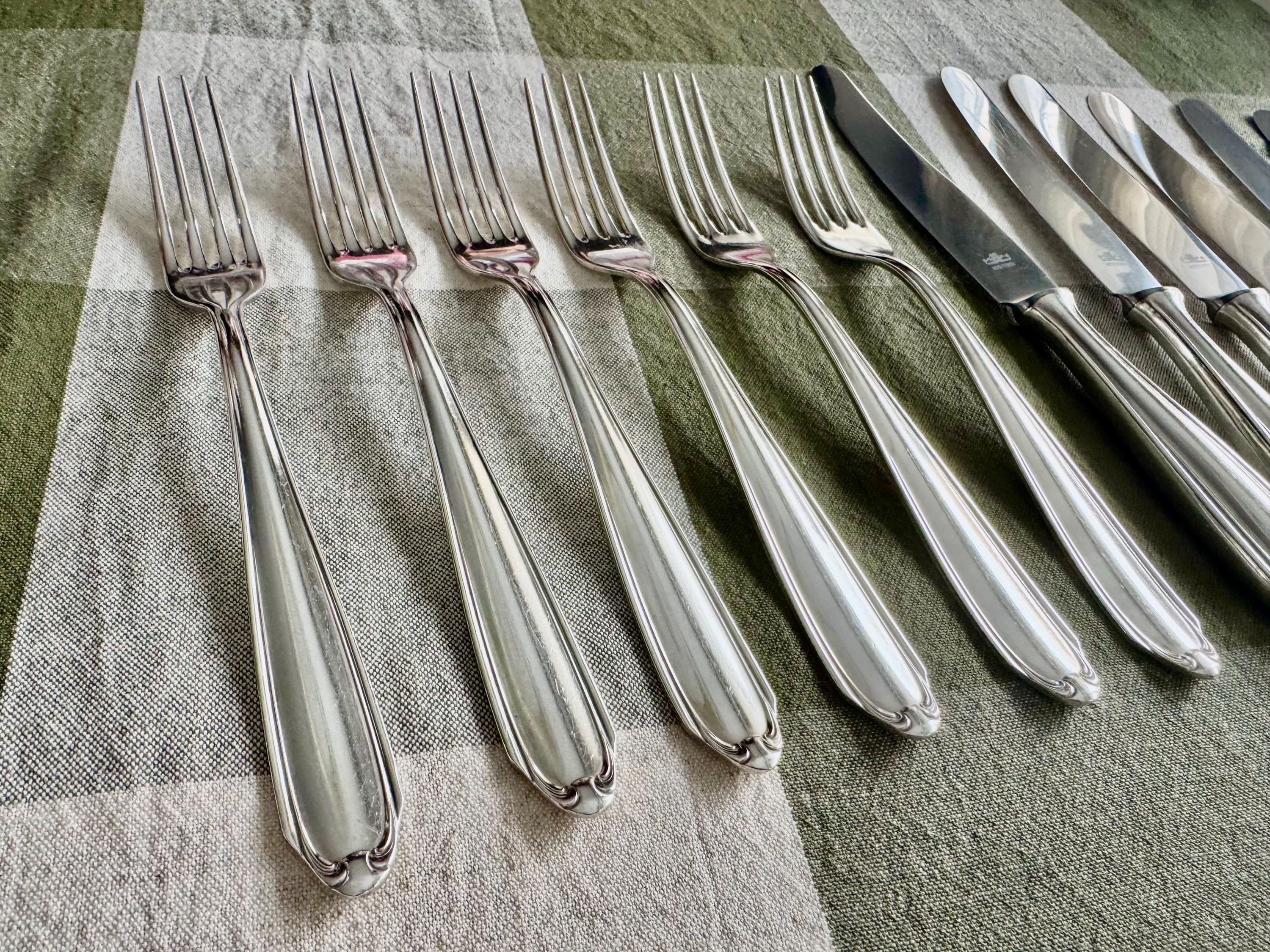 Vintage German Silverplate Flatware Set for 6 – Pierre Alain Box