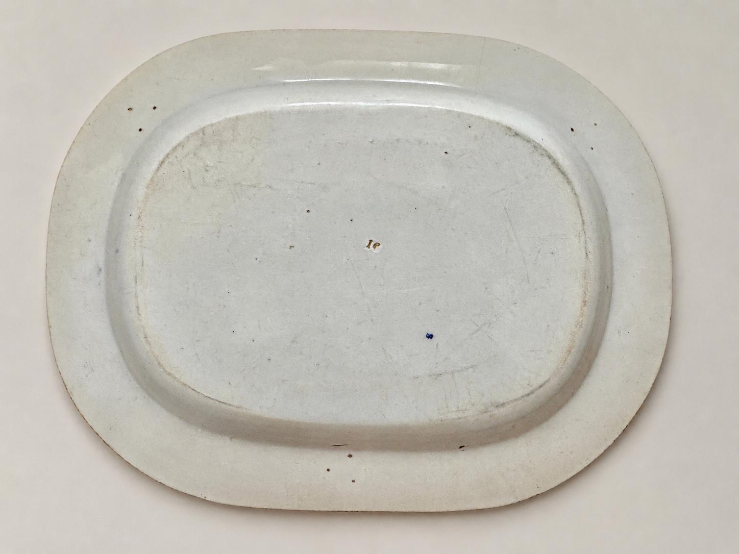Antique Willow Pattern Transferware Platters – 17.75″ – J & G Meakin Blue Willow – Sold Individually