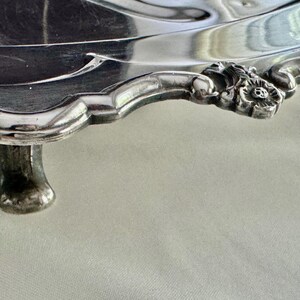 Elegant Vintage Silverplate Meat Trays – Footed – Ornate & Functional – Sold Individually bild 12