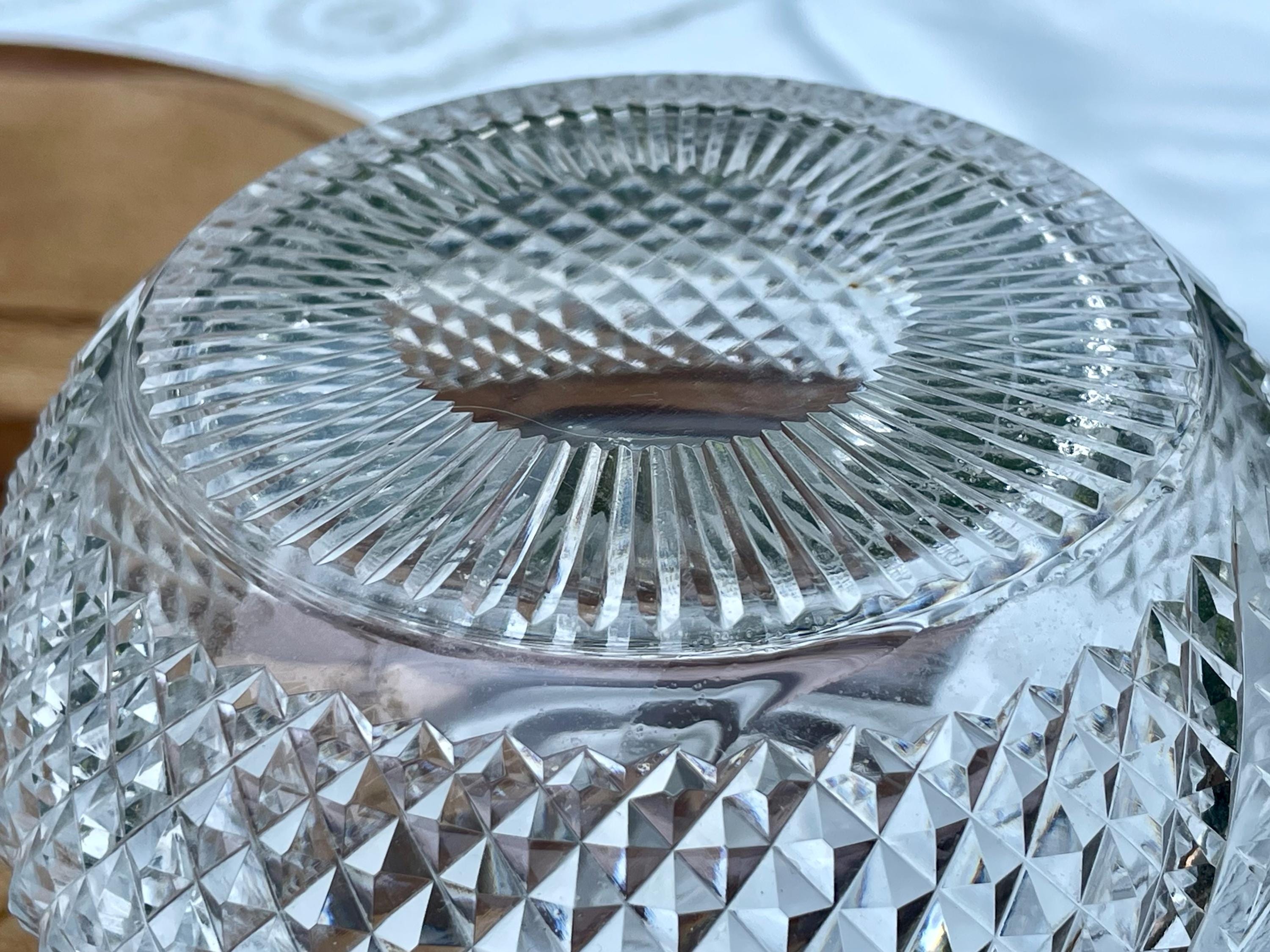 Vintage Heavy Crystal Glass Pitchers – Choose Your Size & Style