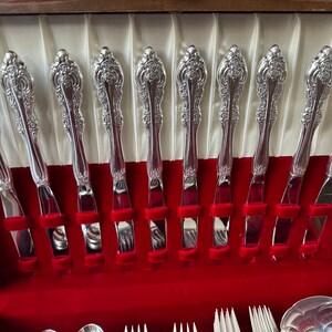 Artistry Vintage 1960+ Complete Silverplate Set for 8 Persons (46 items) — Optional Chest image 3