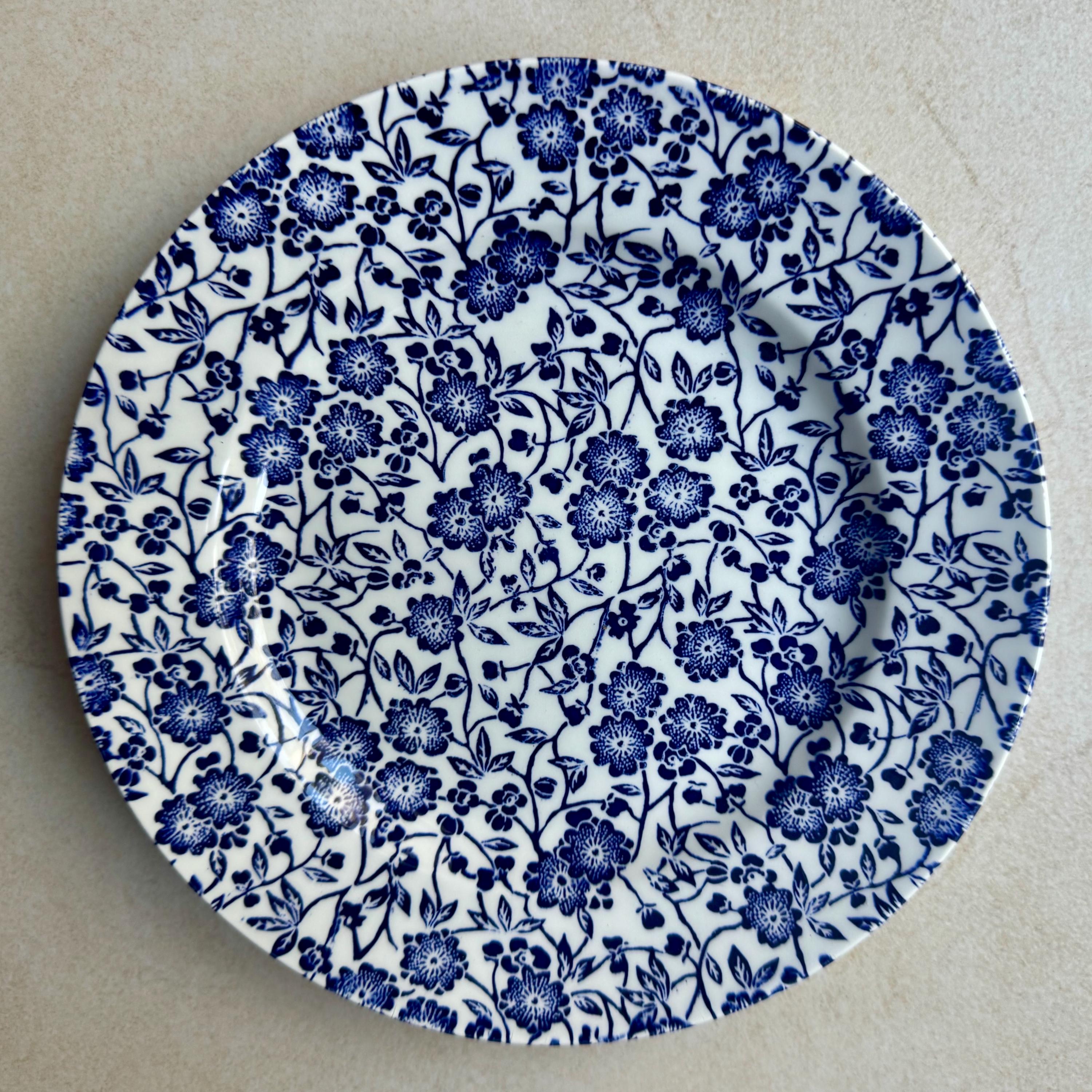 Vintage Blue & Green Plate Wall Gallery — Curated Collection