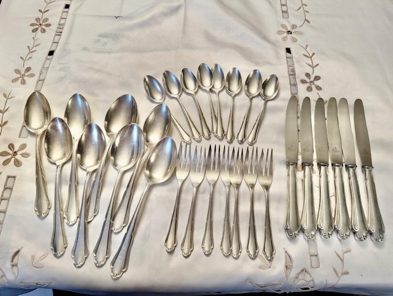 Vintage Martin Silverplate Flatware – German Origin – Multiple Set Options Available 画像 2