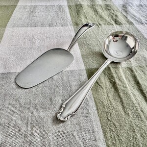 Rostfrei Solingen verzilverd bestek – complete service voor 11 + extra's – Duitsland afbeelding 5