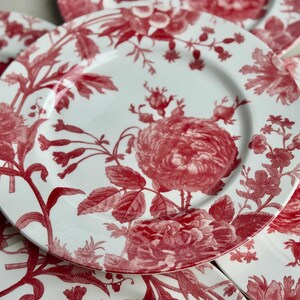 New Vintage Style Transferware - Dinner Plates 11” - Royal Stafford England bild 8