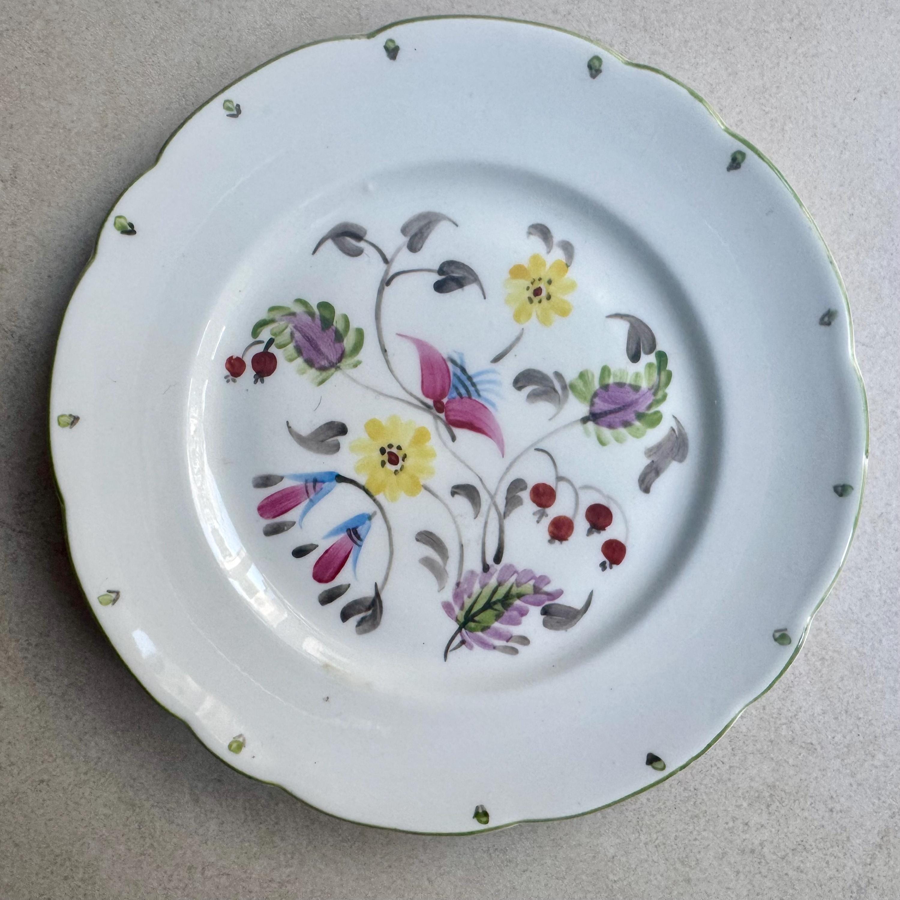 Vintage Blue & Green Plate Wall Gallery — Curated Collection