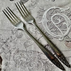 Vintage NASCO “Mariana / Jasmin” Stainless Flatware Collection – Floral Roses Pattern Korea bild 10