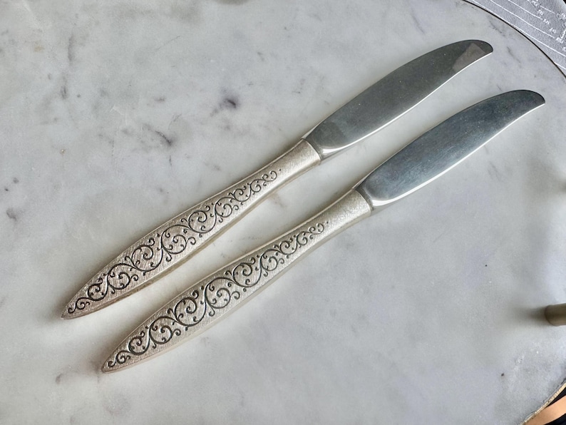 Wallace “Spanish Lace” Sterling Handle Knife – 1964 – Elegant Hollow Knife 画像 6