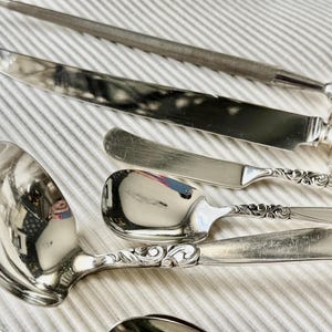 Vintage South Seas Community Silverplate Flatware Set (47 items) – Full Set for 6 Persons (Mid-Century) bild 18