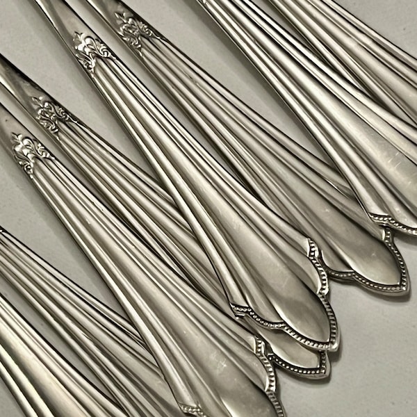 Vintage Facher (Fan) WMF Silver Plated Fish Silverware Set for 4 Persons - Patent 90 - German Masterpiece