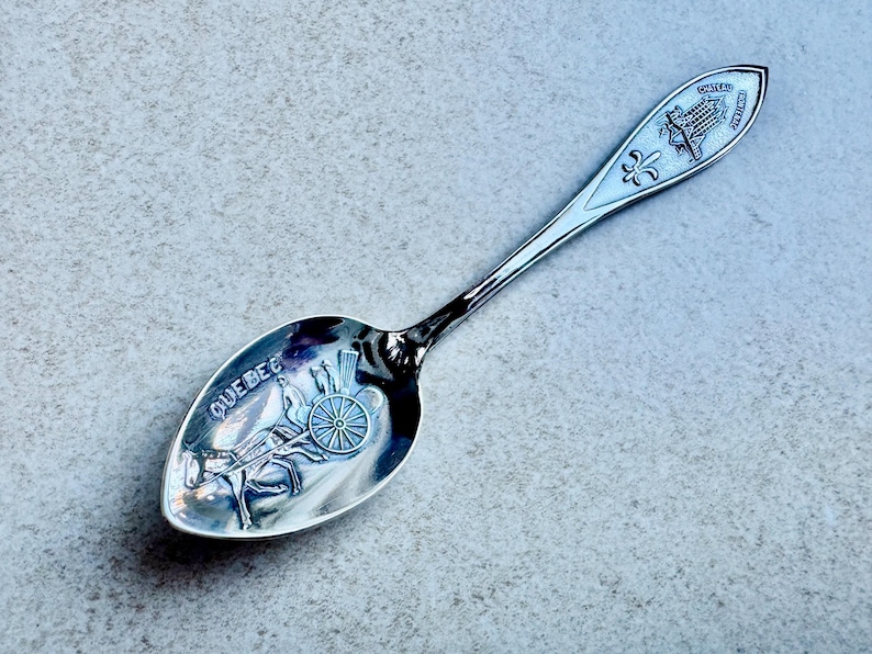 Antique & Vintage Sterling Silver Tea or Coffee Spoons – Sold Individually or in Sets 5. Frontenac Québec