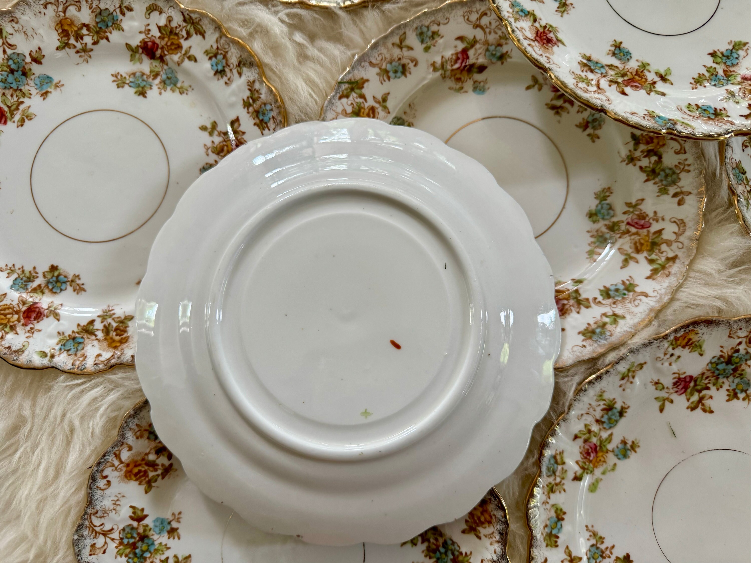 Antique Thomas Poole Royal Stafford China Dessert Set circa 1912