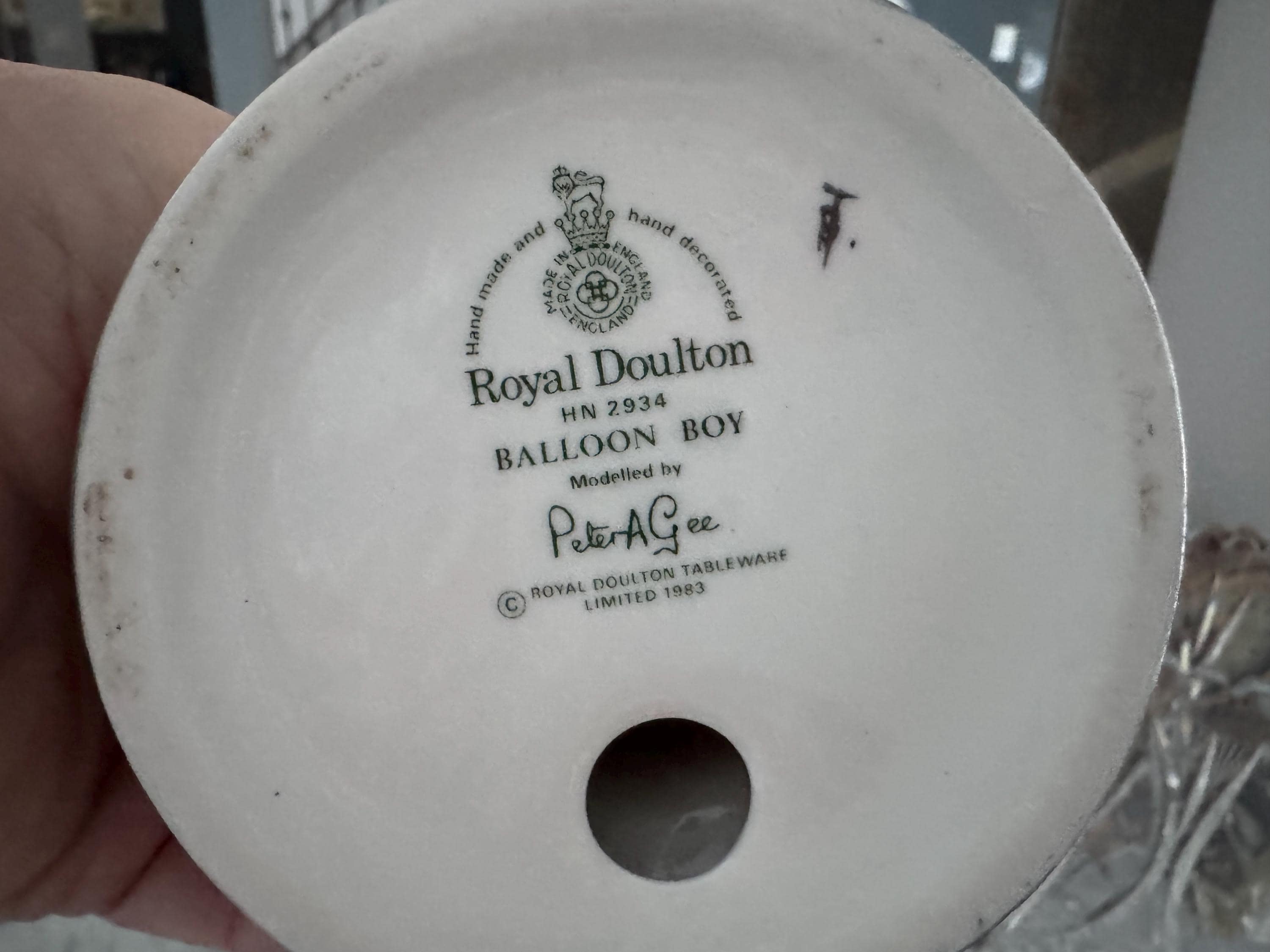 Royal Doulton Balloon Sellers Figurines, Hand-Painted English Porcelain, Vintage Collectible