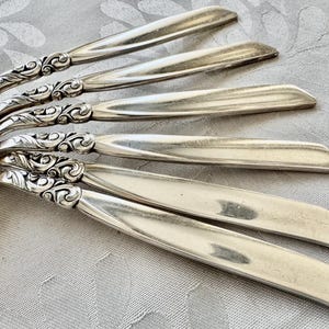 Vintage South Seas Community Silverplate Flatware Set (47 items) – Full Set for 6 Persons (Mid-Century) bild 3