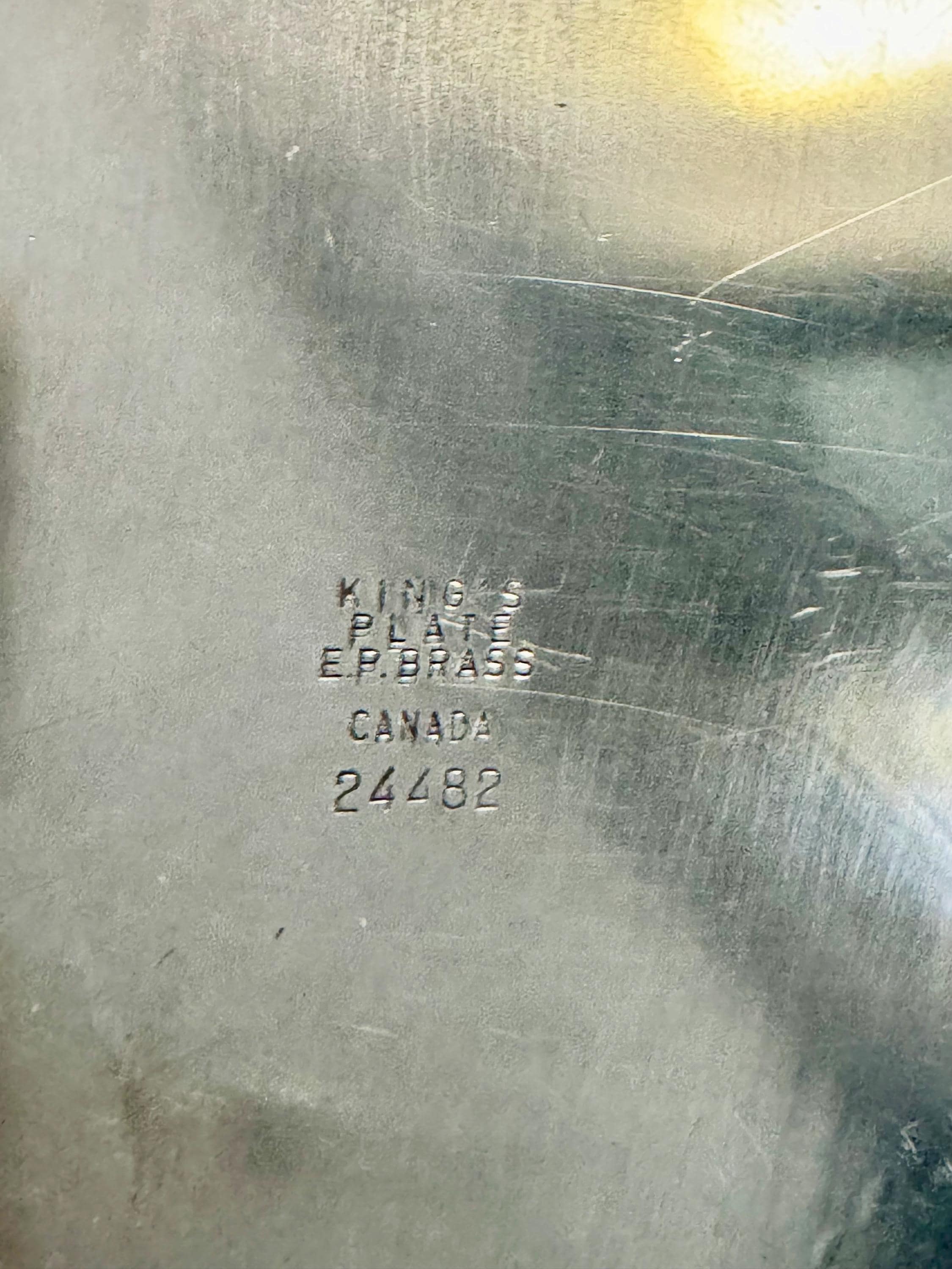 2. Kings Plate 13”