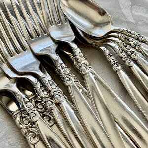 Vintage South Seas Community Silverplate Flatware Set (47 items) – Full Set for 6 Persons (Mid-Century) bild 5