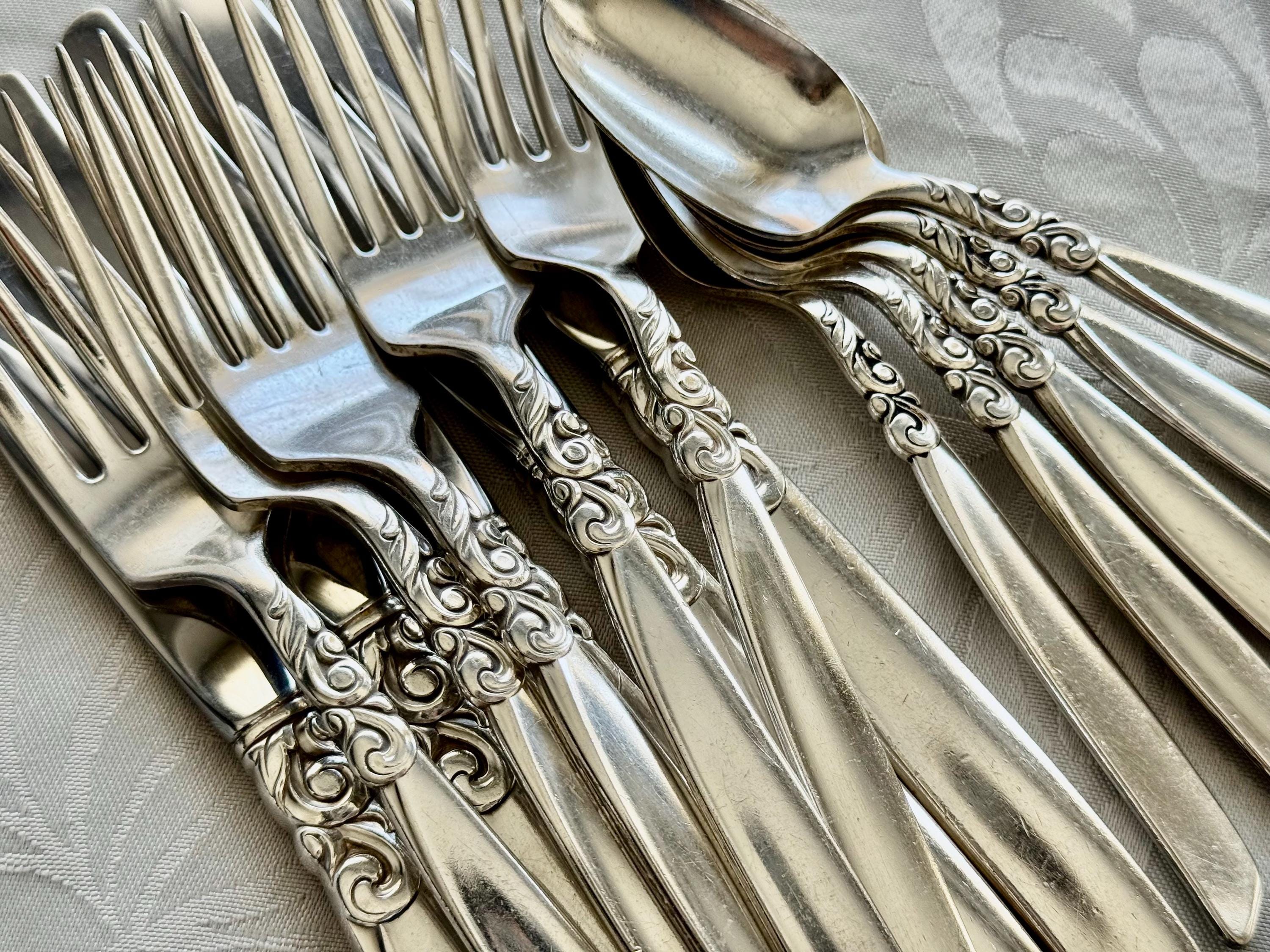 Vintage South Seas Community Silverplate Flatware Set (47 items) – Full Set for 6 Persons (Mid-Century)