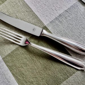Vintage German Silverplate Flatware Set for 6 – Pierre Alain Box image 9
