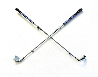 Golf Club &quot;X&quot; Cross Design Wall Mount Bracket (Qty. 2)