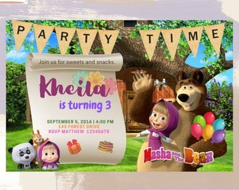 Masha Et Michka Etsy