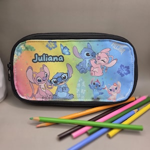 Personalized Stitch Pencil Case: Custom Back-to-School Pouch