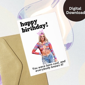 Ariana birthday card | Happy Birthday Friend Card | Scandoval | Vanderpump Rules Greeting Card | Bravo  TV | VPR card | VPR Birthday Card