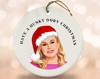 Kathy Hilton RHOBH Hunky Dory Xmas ornament | Bravo tv gift | Kathy Hilton ornament Housewives Christmas | Real Housewives of Beverly Hills
