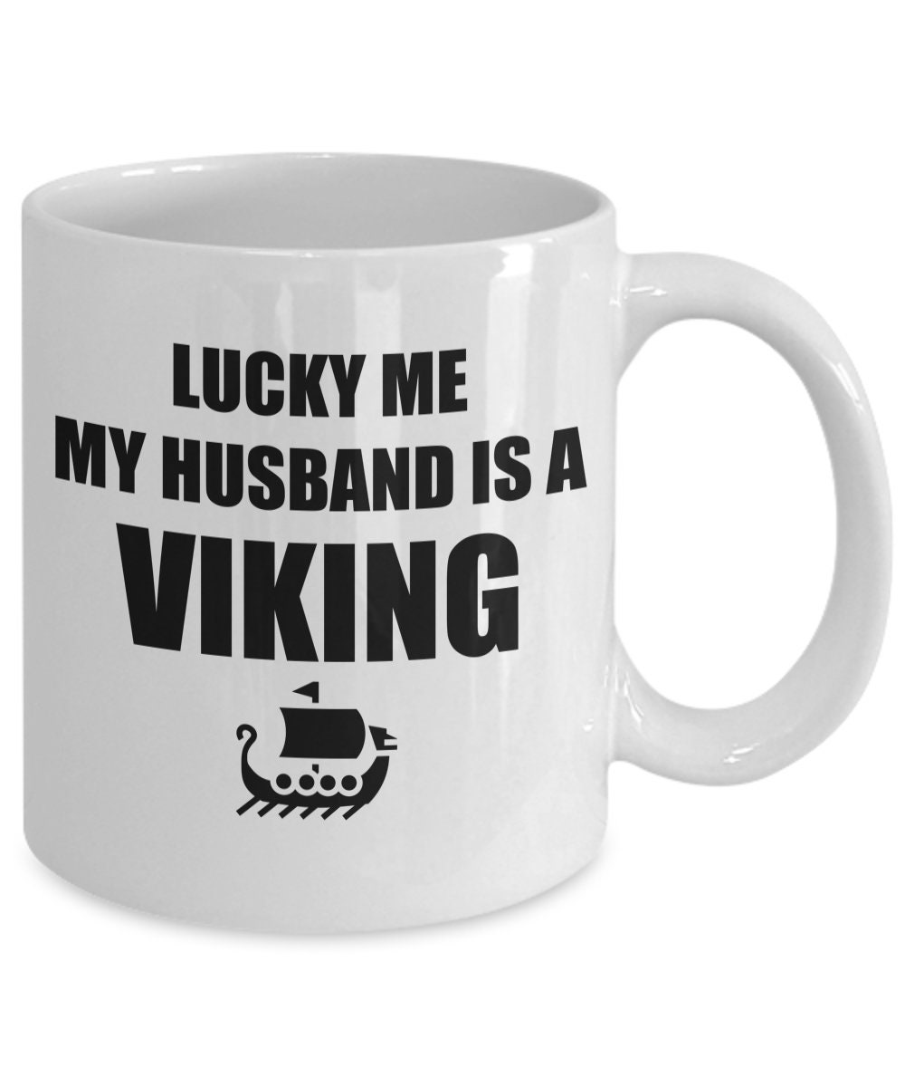 Personalized To My Viking Tumbler Husband From Wife I Love You To Valhalla  Husband Boyfriend Men Birthday Anniversary Valentines Day Christmas Travel  Mug 