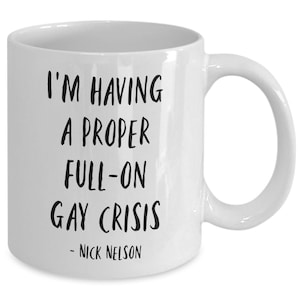 Heartstopper mug! | Nick and Charlie | Nick Nelson and Charlie Spring | Alice Oseman | Heartstopper Netflix | Tara and Darcy