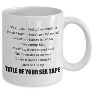 Title of your Sex Tape Brooklyn 99 mug | Brooklyn 99 merch | Jake Peralta mug | Jake Peralta Brooklyn 99 | Brooklyn nine nine | B99 gift