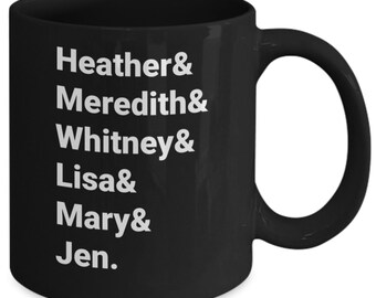Mug moulé RHOSLC en | noir | cadeau RHOSLC | de tasse RHOSLC Real Housewives of Salt Lake City | | cadeau Real Housewives Bravo tv cadeau | Bravo mug