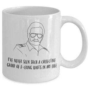 Captain Lee citeert mug! | Benedendeks | Benedendeks mok | Benedendeks med | Bravo tv mok | Bravo tv cadeau |